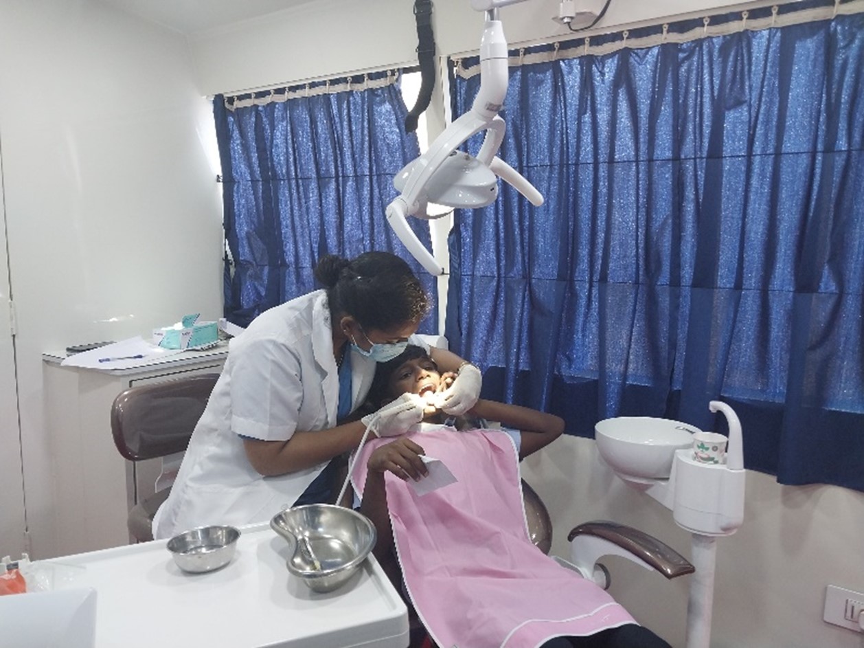 DENTAL TREATMENT CAMP AT B P C COLLEGE, PIRAVOM