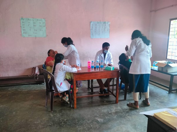 SCREENING CAMP AT SACRED HEART L.P SCHOOL, RAMALOOR