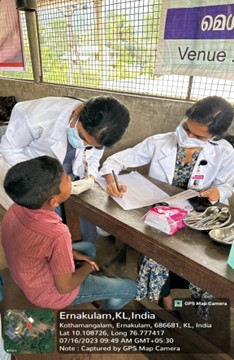 SCREENING CAMP AT KUTTAMPUZHA