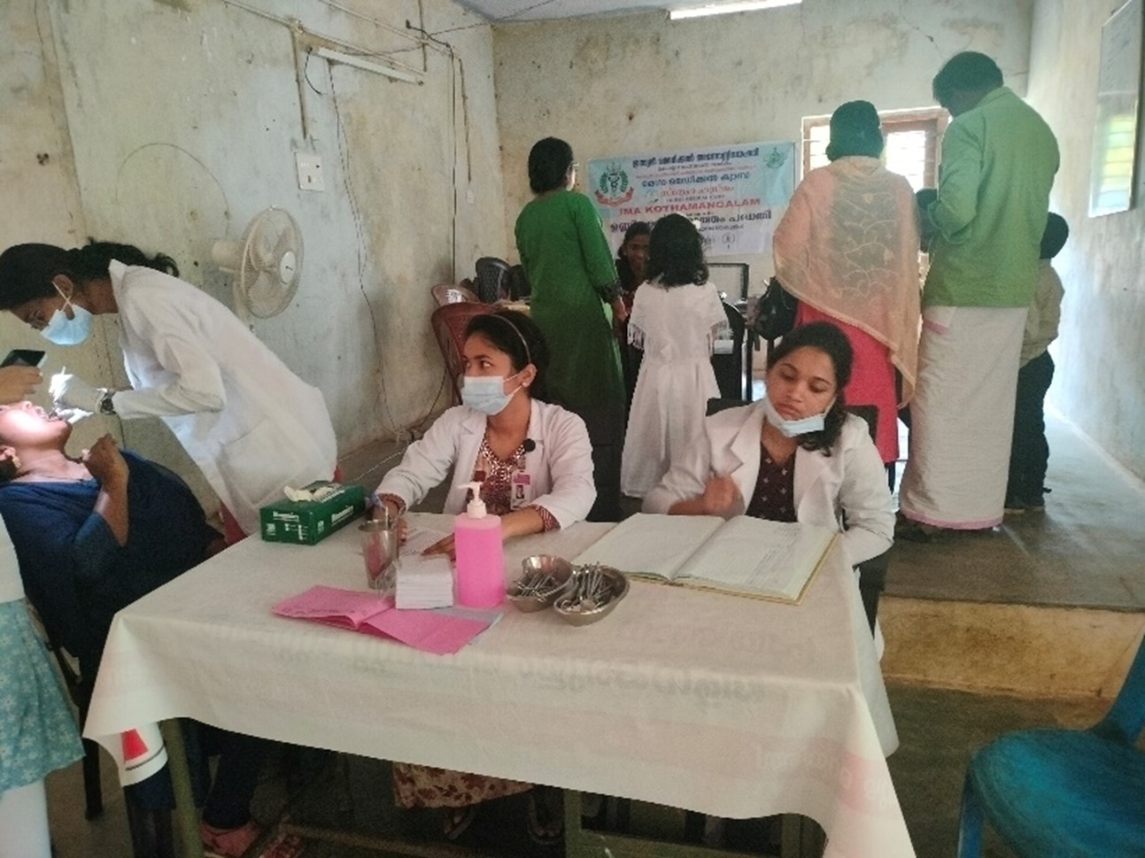 SCREENING CAMP AT MENTOR ACADEMY HALL