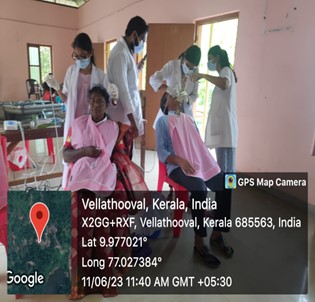 DENTAL TREATMENT CAMP AT VELLATHOOVAL