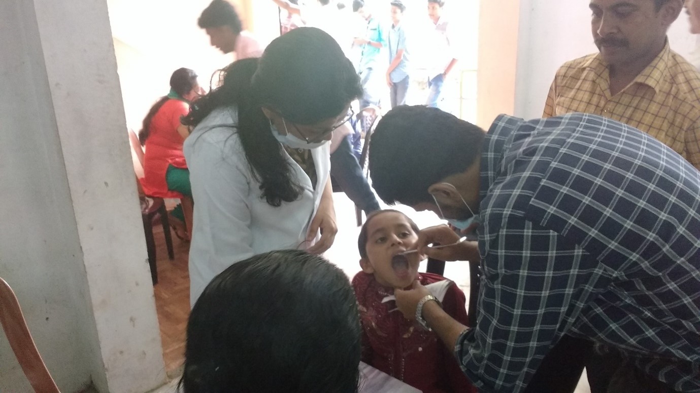 TREATMENT CAMP AT LITTLE FLOWER SCHOOL OONUKAL