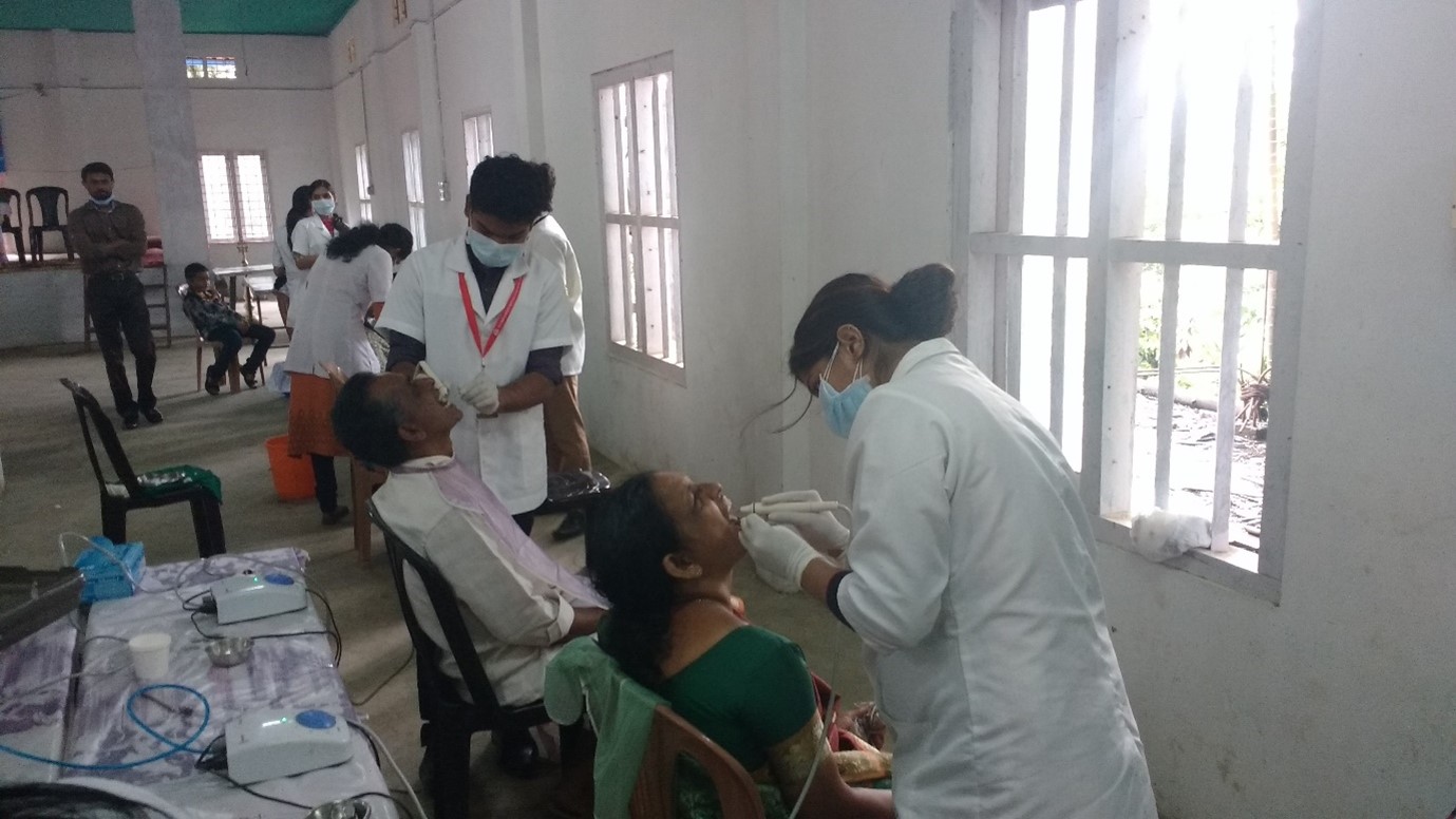 TREATMENT CAMP AT THODUPUZHA ALACODE CATHOLIC CHURCH