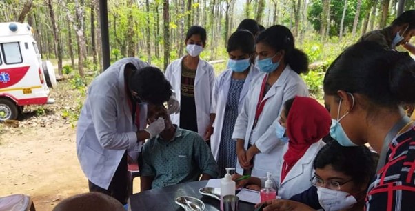 TREATMENT CAMP AT ST. SEBASTIAN CHURCH AUDITORIUM, MATHIRAPPALY