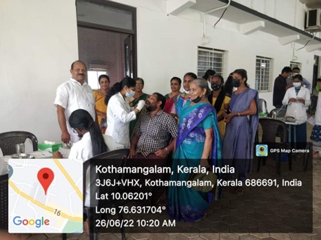 SCREENING CAMP AT KOLLIKADU