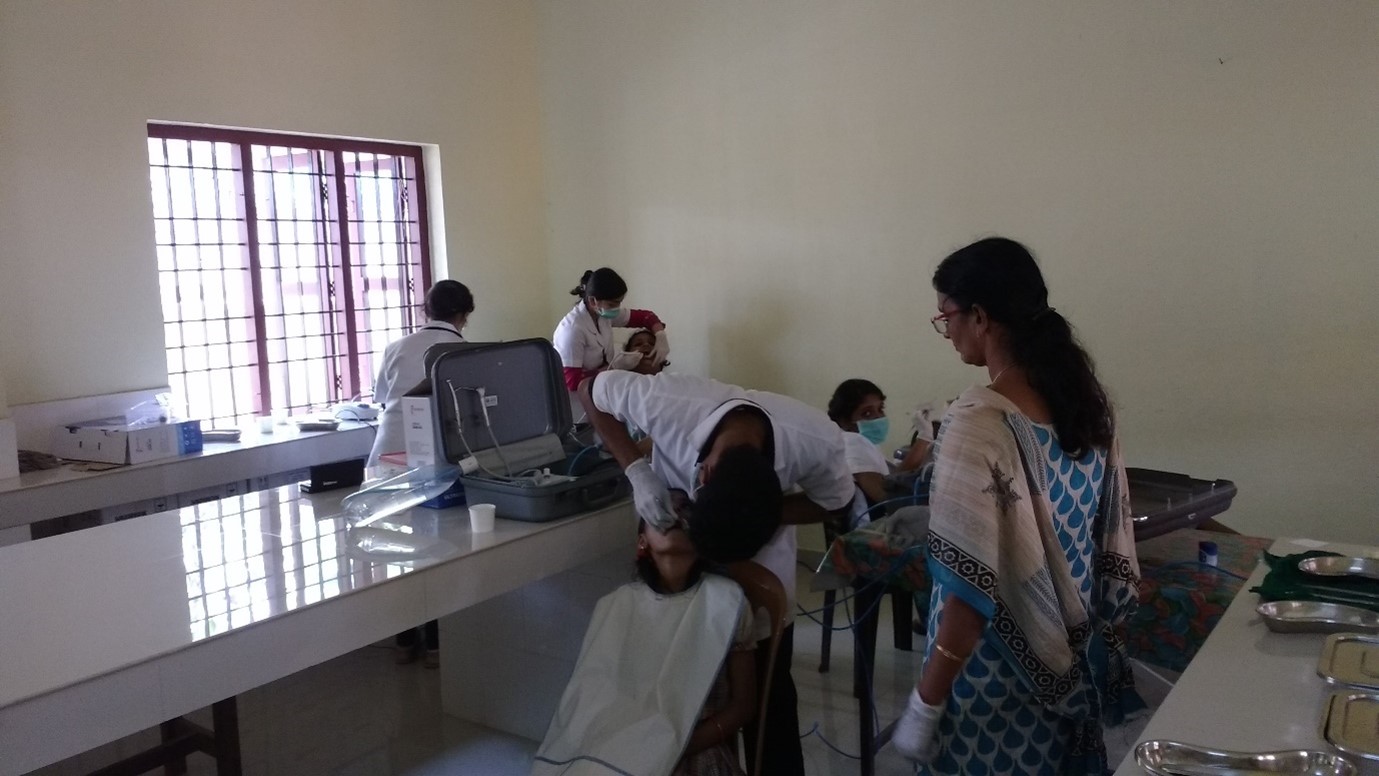 DENTAL TREATMENT CAMP MANIKYAMANGALAM, KALADY