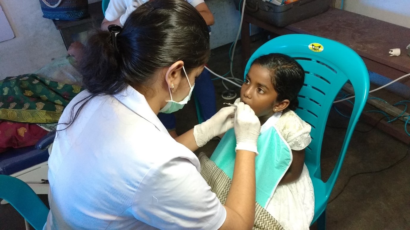 TREATMENT CAMP AT GOVT U. P SCHOOL, CHELAD