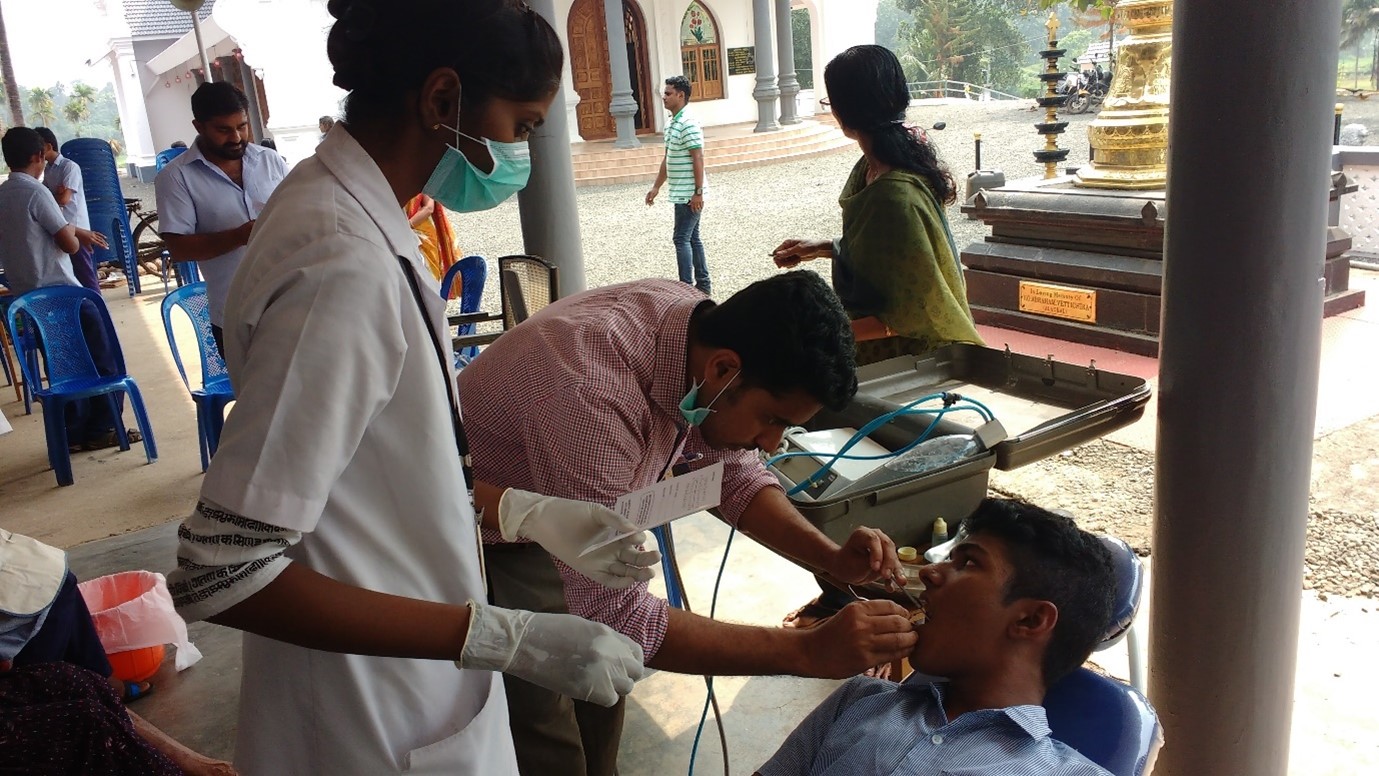 SCREENING CAMP AT T V J SCHOOL